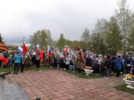 Митинг, посвящённый 77 годовщине Победы в Великой Отечественной Войне в с.Филипповское